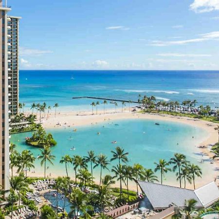 Ilikai Tower 1538 Lagoon View 1Br Honolulu Bagian luar foto