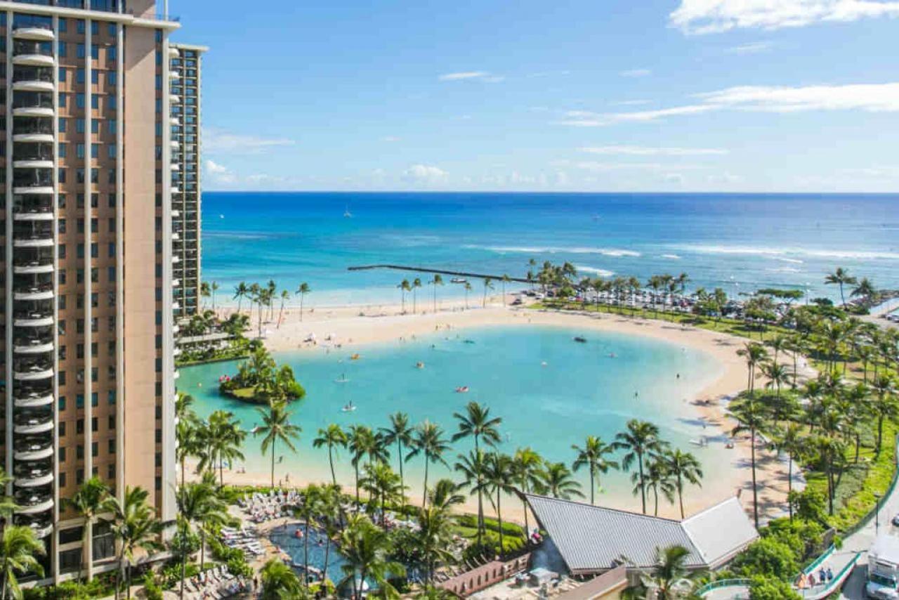 Ilikai Tower 1538 Lagoon View 1Br Honolulu Bagian luar foto