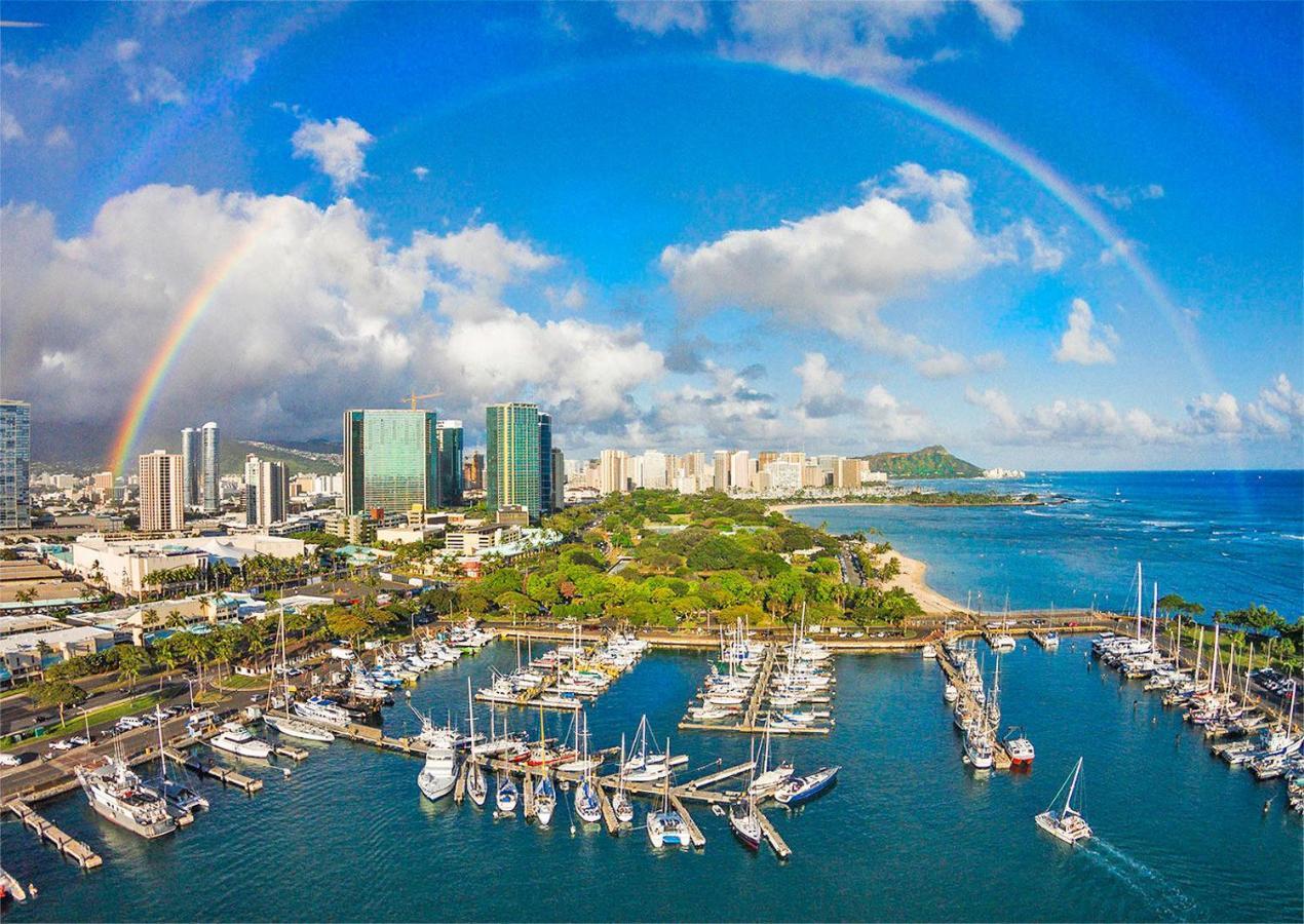 Ilikai Tower 1538 Lagoon View 1Br Honolulu Bagian luar foto